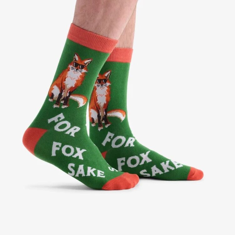 Little Blue House by Hatley For Fox Sake | Crew Sock