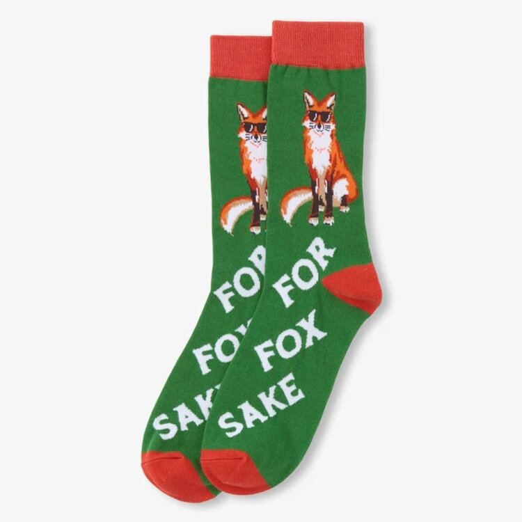 Little Blue House by Hatley For Fox Sake | Crew Sock
