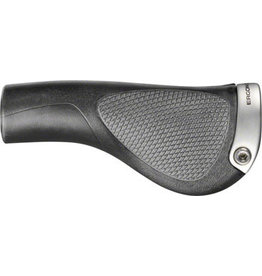 Ergon GP1-L Gripshift Compatible Grips black/grey