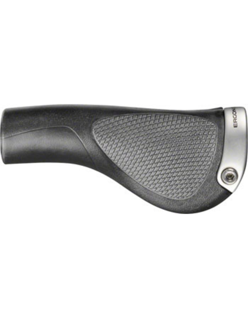 Ergon GP1-L Gripshift Compatible Grips black/grey