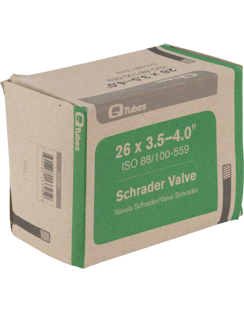 Q-Tubes Teravail Standard Schrader Tube - 26 x 3.50-4.50, 35mm