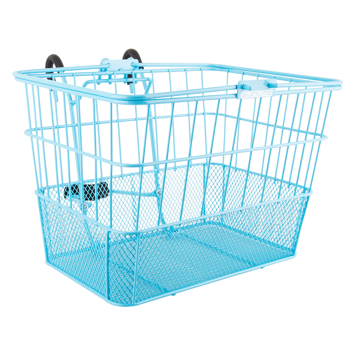 Sunlite Wire Mesh Basket w lift off bracket E bikes and Cycles