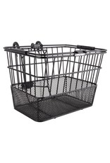 Sunlite Sunlite Front Wire Mesh Oval Basket w/bracket Black