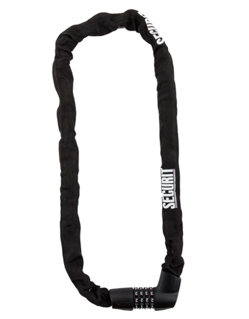 SECURIT LOCK SECURIT CHAIN BRONSON COMBO 7x110cm BK
