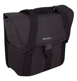 BASIL Basil Pannier Go Single Hook-on Bag Black
