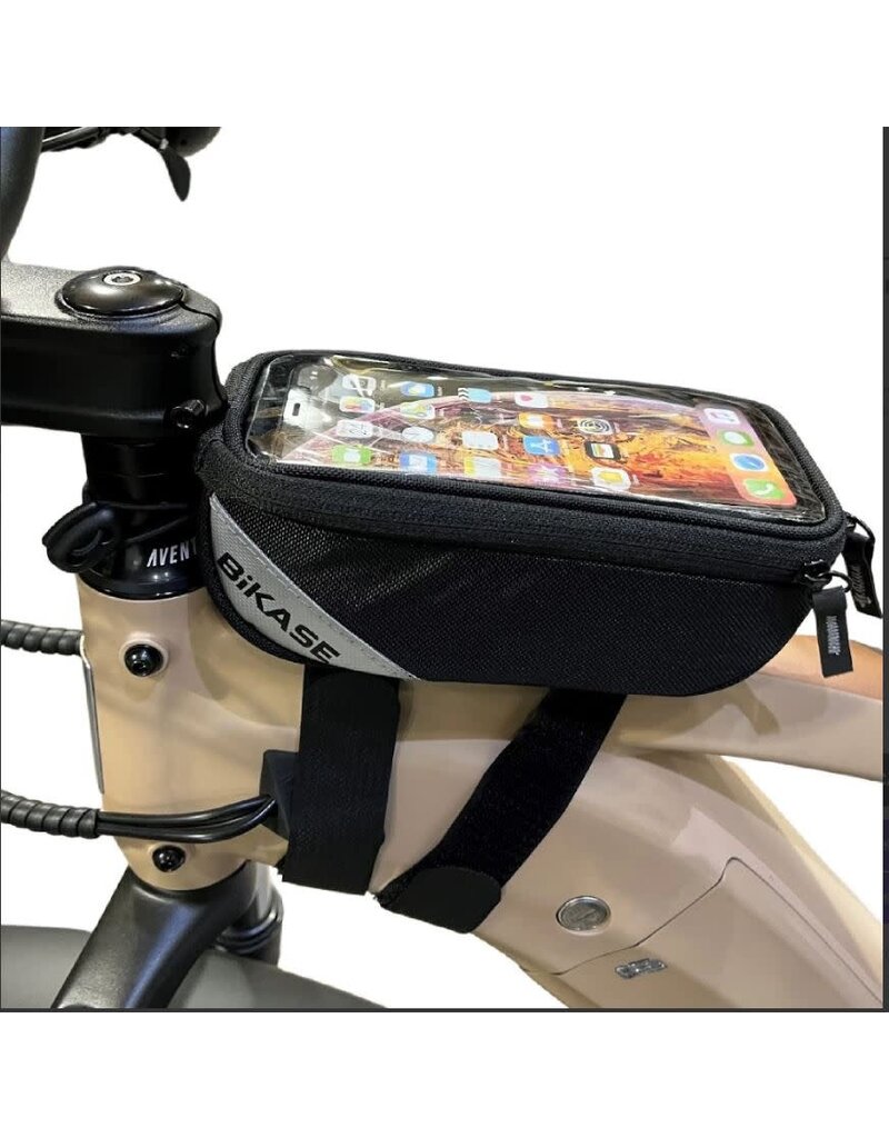 Bikase Bikase Phone Bag Beetle with 24 long straps fits Ebike