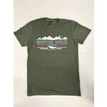 Ouray Mountain Angler LOGO Tee Shirt - Ouray  Vintage Sheer