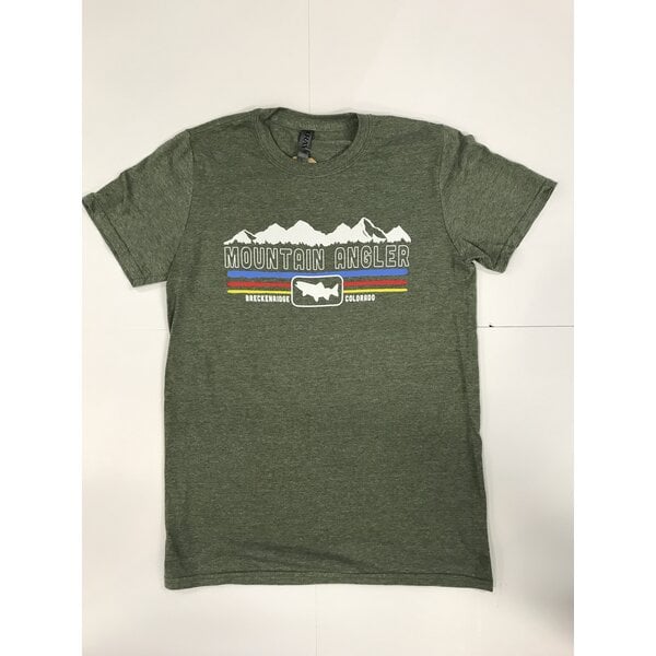 Ouray Mountain Angler LOGO Tee Shirt - Ouray  Vintage Sheer