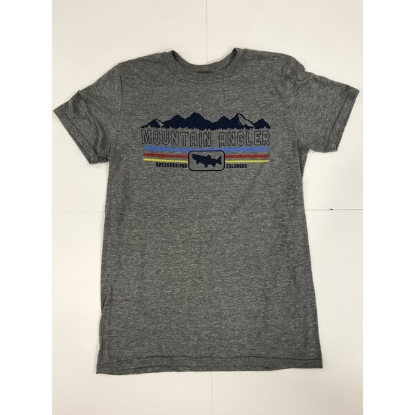 Ouray Mountain Angler LOGO Tee Shirt - Ouray  Vintage Sheer