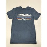 Ouray Mountain Angler LOGO Tee Shirt - Ouray  Vintage Sheer