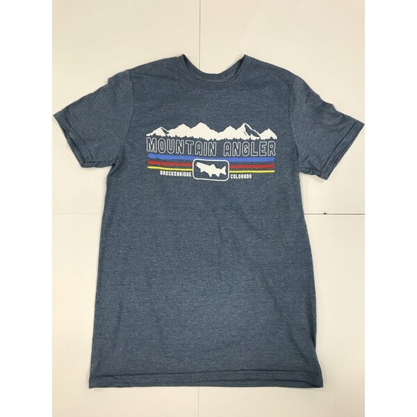 Ouray Mountain Angler LOGO Tee Shirt - Ouray  Vintage Sheer