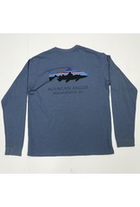 Patagonia Patagonia - Men's L/S Fitz Roy Trout MT ANGLER LOGO Responsibili-Tee