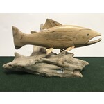 Mountain Anlger Carved Trout - Large