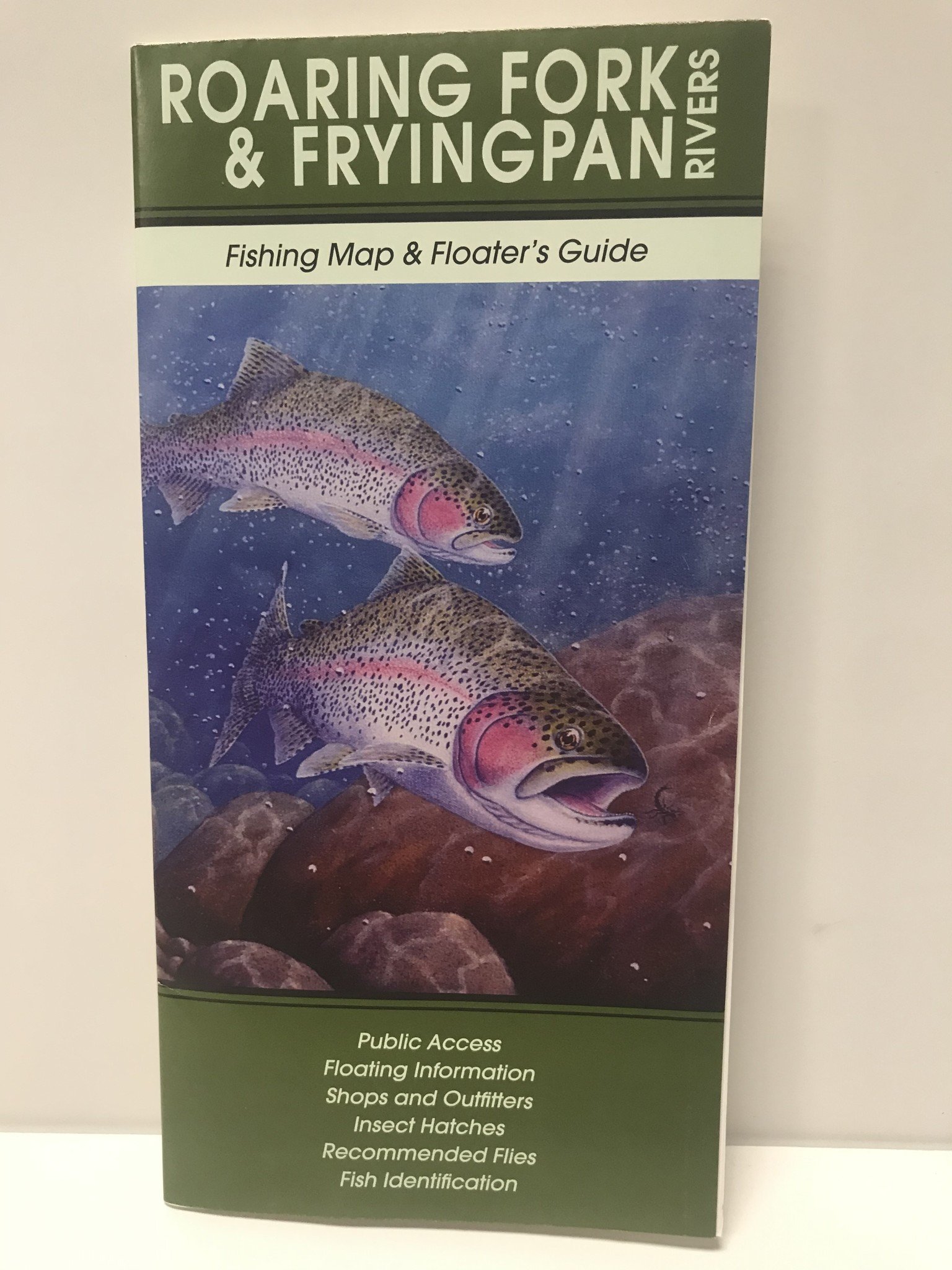 Fly Fish Guide - Roaring Fork & Frying Pan - Fishing Map & Floater's G —  Golden Fly Shop