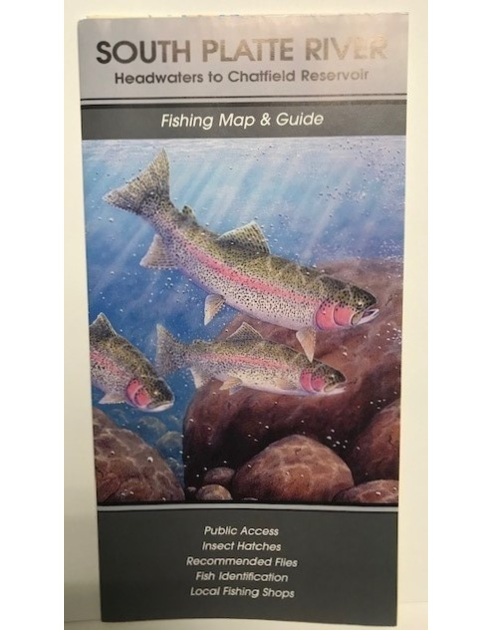 Shook Book Publishing The Fly Fish Guide Company - South Platte River Map