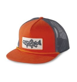 Fishpond Fishpond - Pescado Hat - Orange/Charcoal