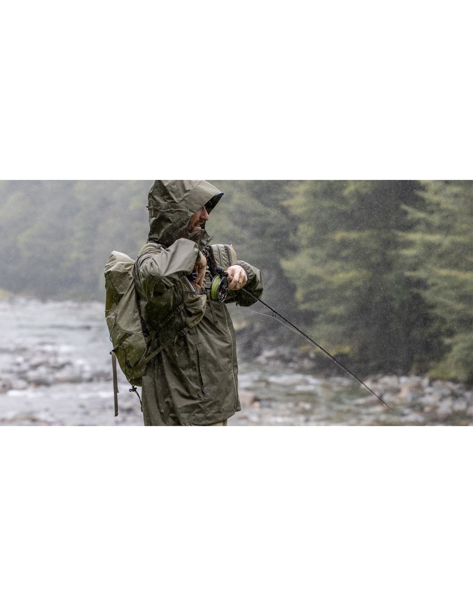 Simms Flyweight Shell Jacket - Storm - Size XL