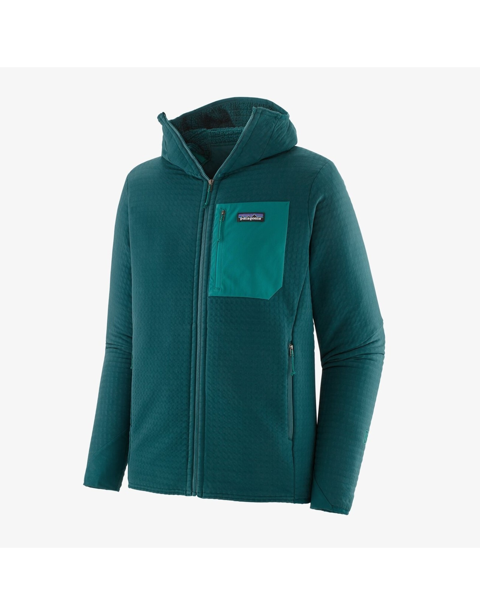 Patagonia - M's R2 TechFace Hoody - Mountain Angler