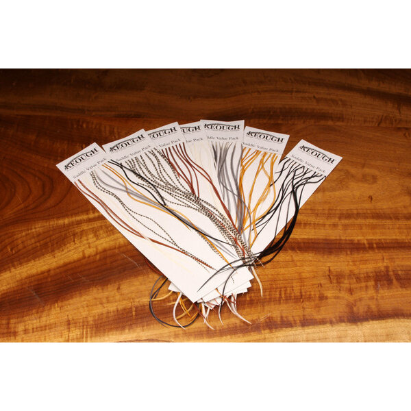 Hareline Hareline - Keough Saddle Value Pack (KP)