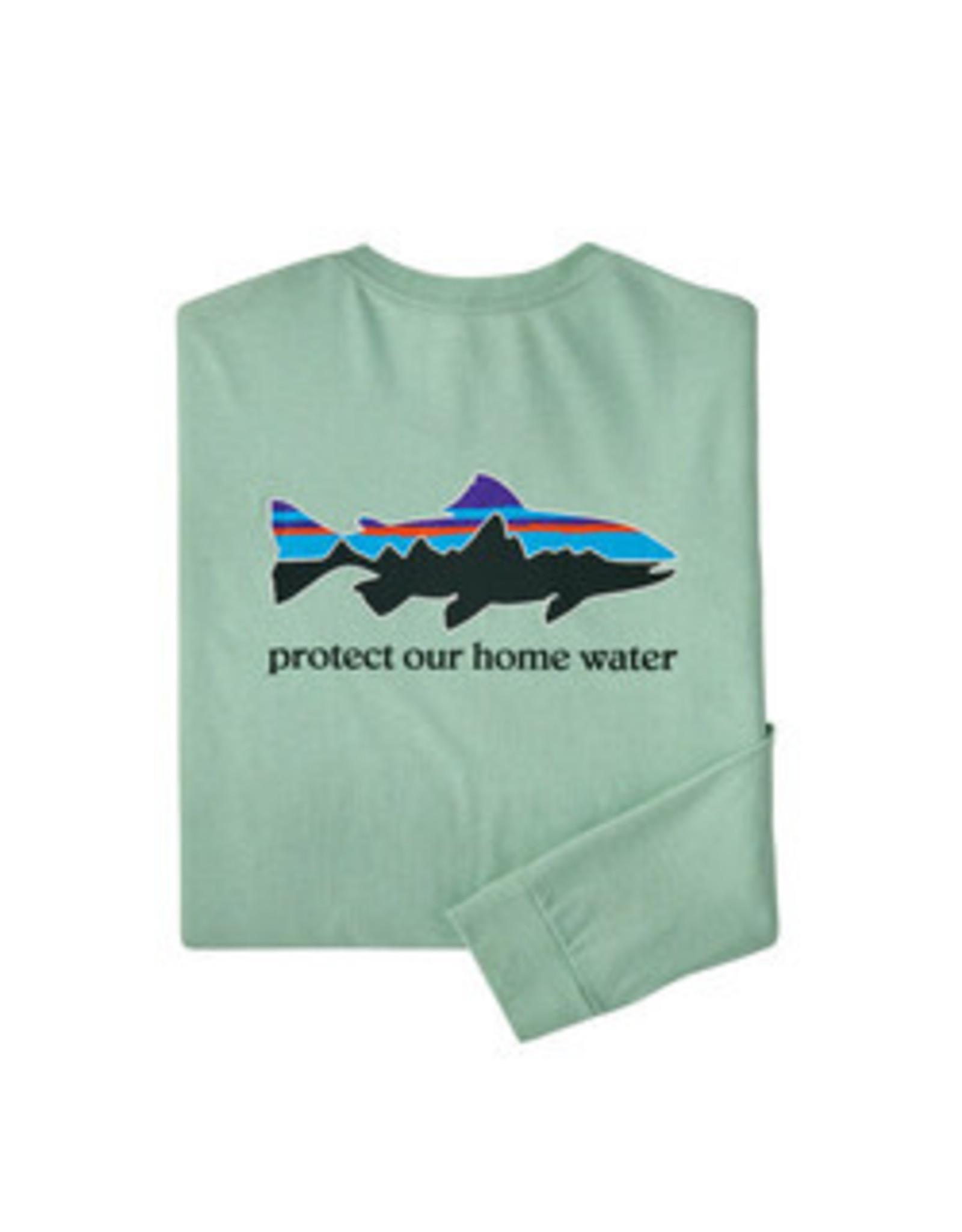 Patagonia Patagonia - M's L/S Home Water Trout Responsibili-Tee