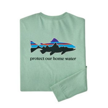 Patagonia Patagonia - M's L/S Home Water Trout Responsibili-Tee
