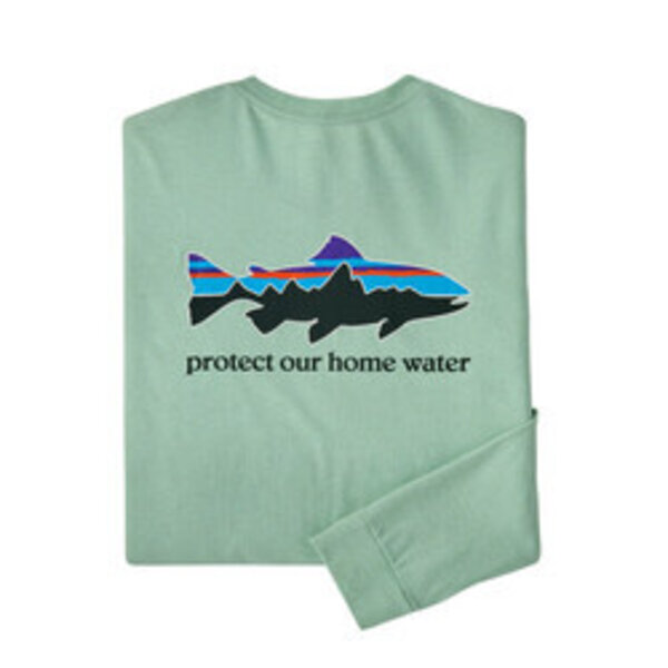 Patagonia Patagonia - M's L/S Home Water Trout Responsibili-Tee