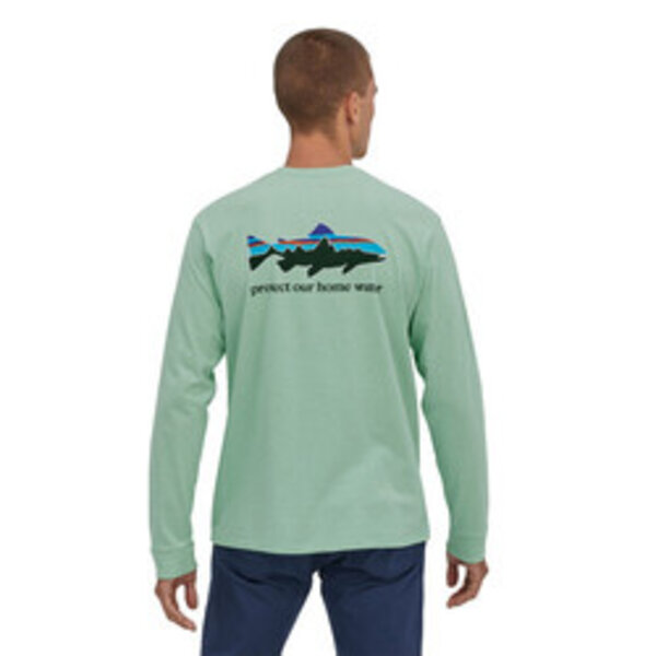 Patagonia Patagonia - M's L/S Home Water Trout Responsibili-Tee