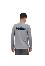 Patagonia Patagonia - M's L/S Cap Cool Daily Fish Graphic Shirt