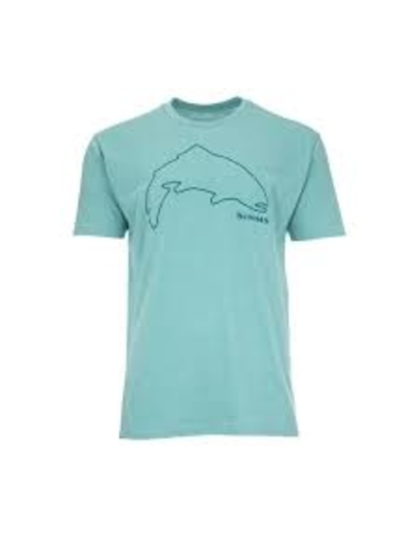 Simms Simms - M's Trout Outline T-Shirt
