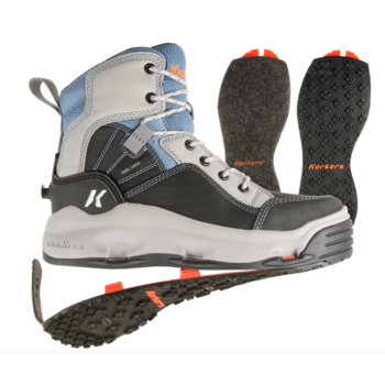 Korkers Korkers - W's Buckskin Mary Wading Boot - Kling-On & Felt Sole