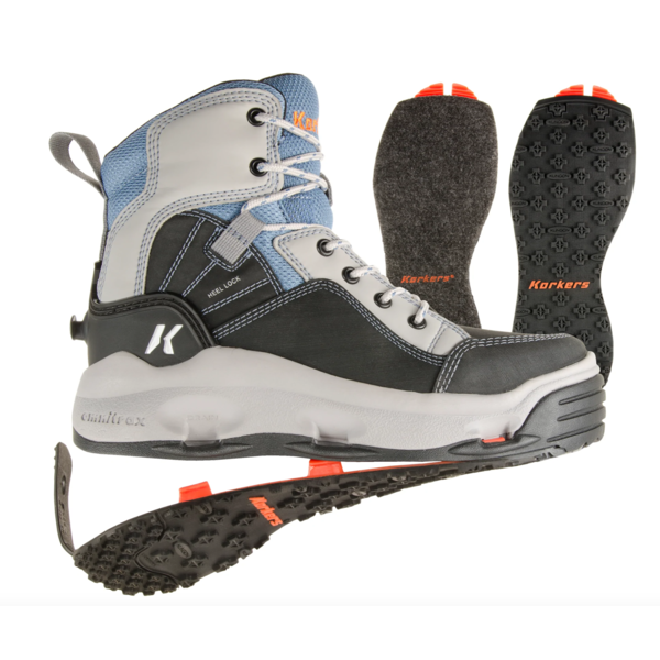 Korkers Women's Buckskin Mary - Kling-On & Felt Sole