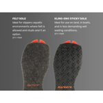 Korkers Women's Buckskin Mary - Kling-On & Felt Sole