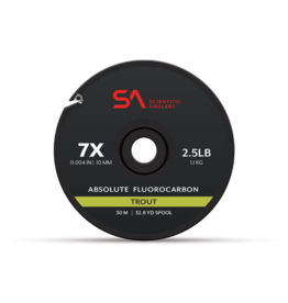 Scientific Anglers SA - Absolute Fluorocarbon Trout Tippet - Clear