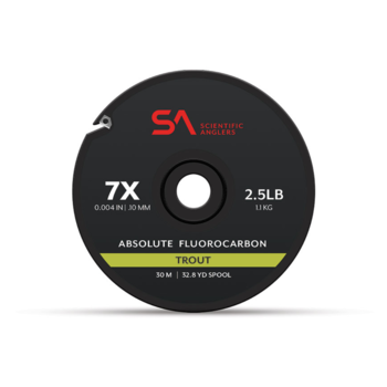 Scientific Anglers Absolute Fluorocarbon Trout Tippet - Clear