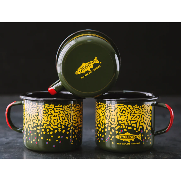 Rep Your Water Rep Your Water - Enamel Camp Mug