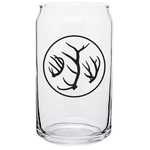 Rep Your Water Rep Your Water - Tines and Points Beer Can Glass