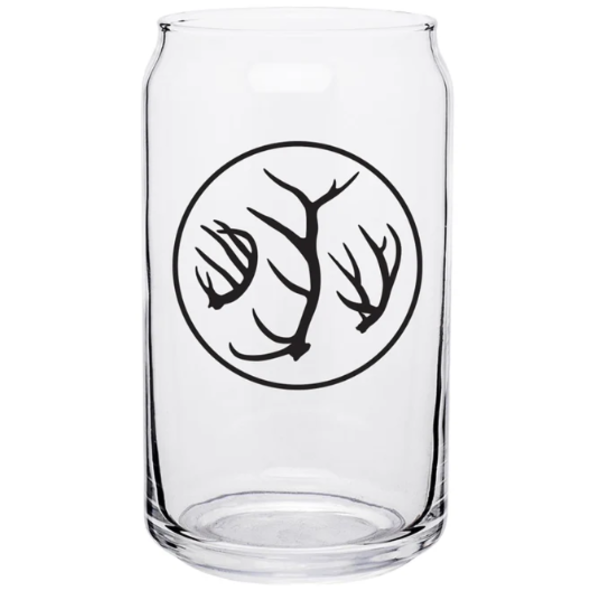 Rep Your Water Rep Your Water - Tines and Points Beer Can Glass