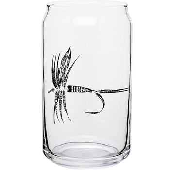 Rep Your Water Rep Your Water - Feather Fly Beer Can Glass