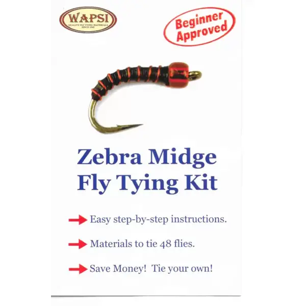 Wapsi Wapsi - Zebra Midge Fly Tying Kit