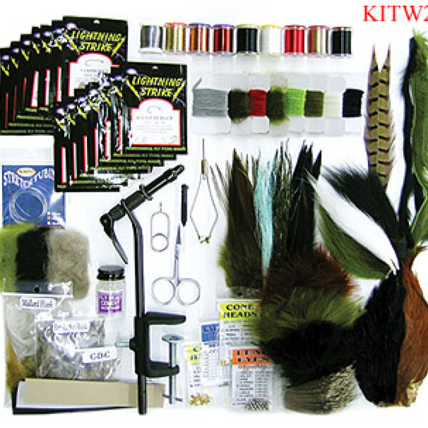 Wapsi Wapsi - Deluxe Fly Tying Starter Kit (KITW2)