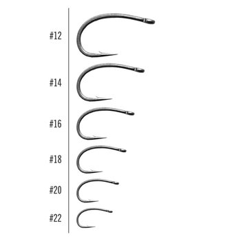 MFC MFC - Heavy Wire Straight Eye Scud & Emerger Hook  - 25 Pack