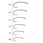 MFC MFC - 2XL Curved Stonefly & Hopper Hook  - 25 Pack