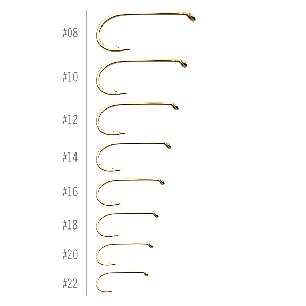 MFC MFC - Standard Dry Fly Hook  - 25 Pack