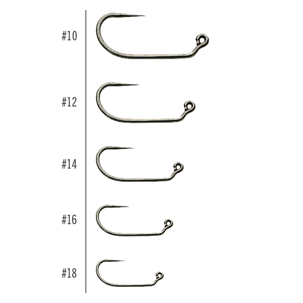 MFC MFC - Black Nickel Barbless Jig Hook - 25 Pack