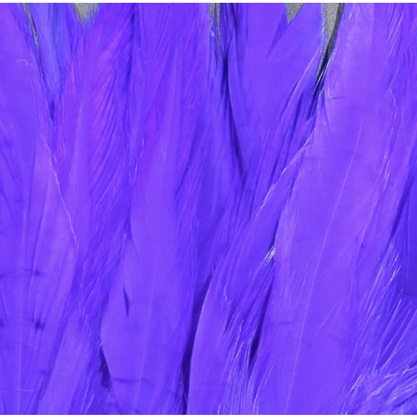 Hareline Hareline - 5-7” Dyed Over White Strung Saddle Hackle