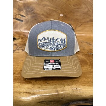 Richardson Richardson - 112FP Hat Heather/Birch/Gold