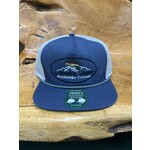 Ouray Ouray - Front Nine Adjust. (F9A) Hat Sea Blue / Silver