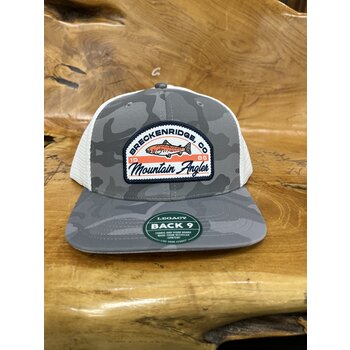 Ouray Ouray - Back 9 Hat Storm Camo Trucker
