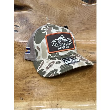 Richardson Richardson - 112PFP Trucker Cap Harvest Duck Camo/Light Tan (MA Patch)