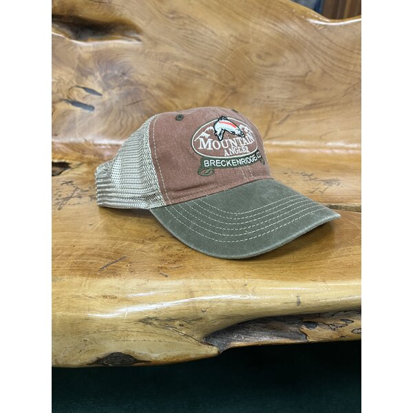Ouray Ouray - Legend Vintage Wash Trucker Cap MA LOGO RST/KHA/BRK